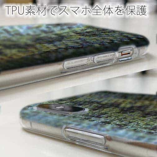 【TPU】ブラックバスの鱗デザイン