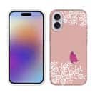 【TPU】ピンクの花畑と蝶