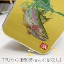 【八百板浩司】【TPU】Rainbow & Caddis ニジマスと水面に泳ぎ出たカディス