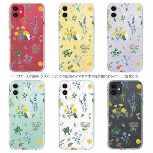 【TPU】ボタニカル柄