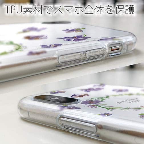 【TPU】フラワーフレーム