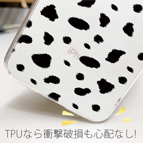 【TPU】ダルメシアン柄