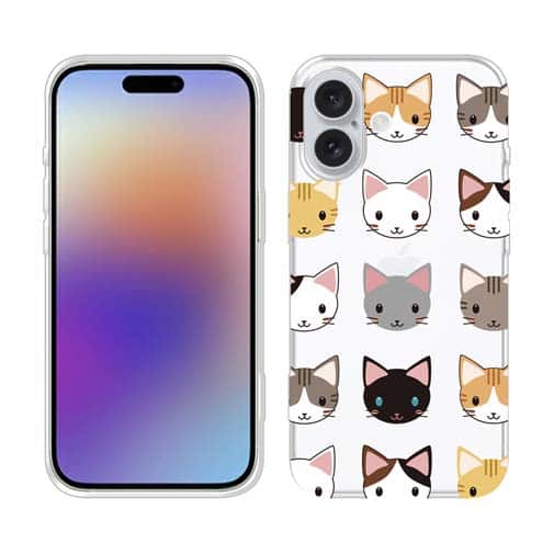 【TPU】猫の顔のシームレス