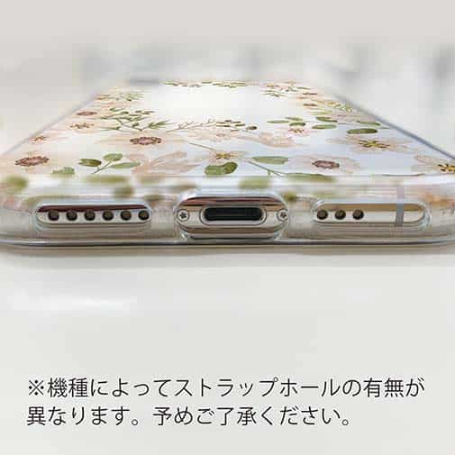 【TPU】ホワイトフラワー