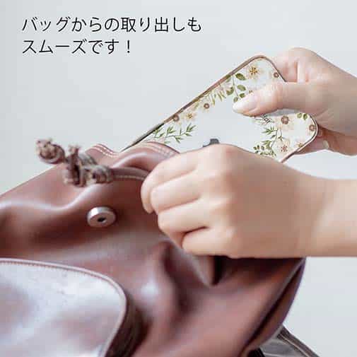 【TPU】ホワイトフラワー