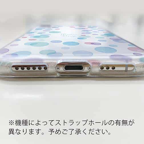 【TPU】水玉 ブルー