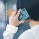 【TPU】【釣りざんまい】愛犬と釣りを楽しむアングラー_カラフルミントブルー