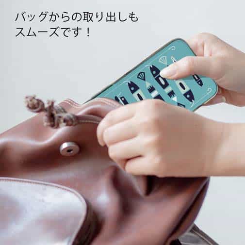 【TPU】【釣りざんまい】愛犬と釣りを楽しむアングラー_カラフルミントブルー