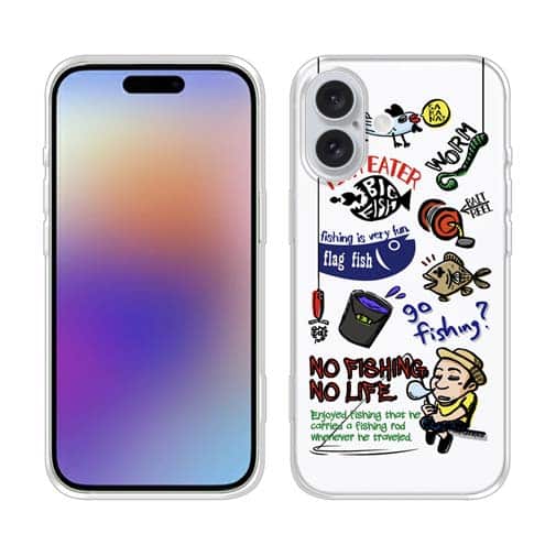 【TPU】【釣りざんまい】釣り好きですがなにか?_カラフル