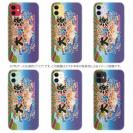 【TPU】さかな芸人ハットリ×赤ワイン　大漁旗スマホケース　マアジ