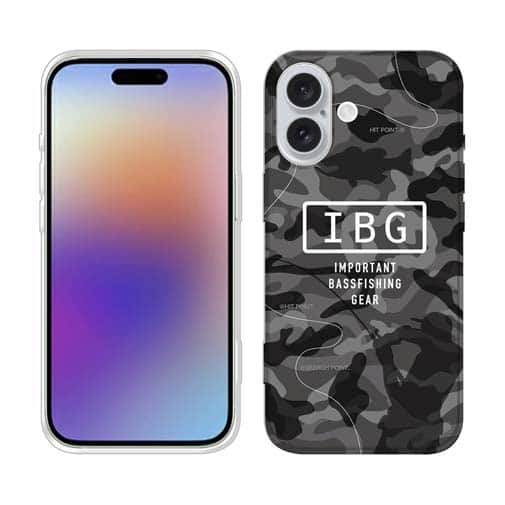 【TPU】【FISH MAN】IBG バスフィッシングに大事な装備　グレー