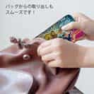 【TPU】赤ワイン　大漁旗スマホケース　アオリイカ