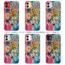 【TPU】赤ワイン　大漁旗スマホケース　アオリイカ