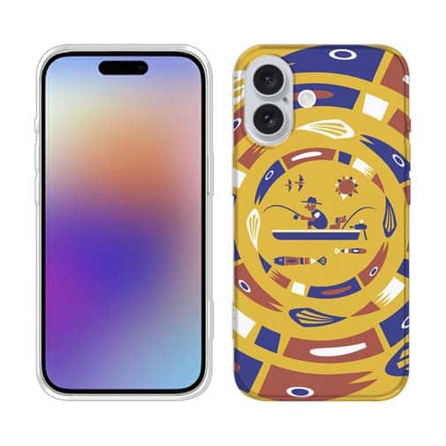 【TPU】【釣りざんまい】サークルフィッシング_オレンジ