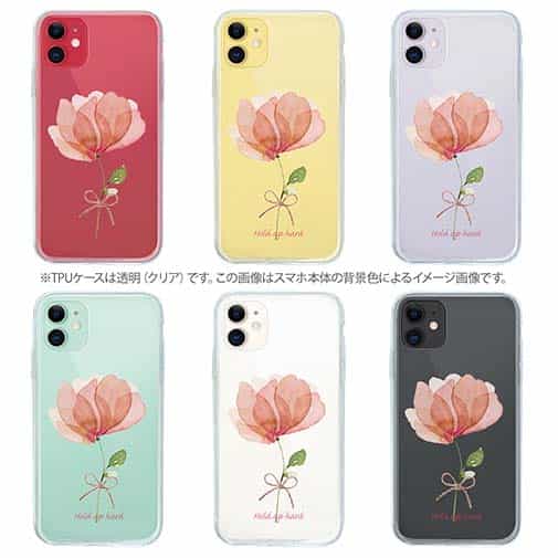 【TPU】ピンクの花 困難に打ち勝つ