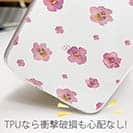 【TPU】ピンクの花のシームレスパターン