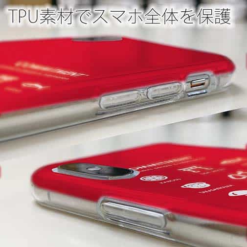 【透明型（TPU）】from OITA ver.レッド