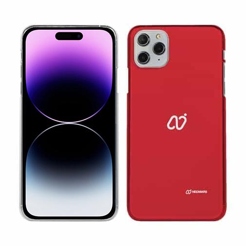 【透明型（TPU）】ロゴ・レッド