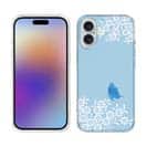 【TPU】ブルーの花畑と蝶