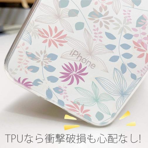 【TPU】春花＆夏花 ピンク＆ブルー
