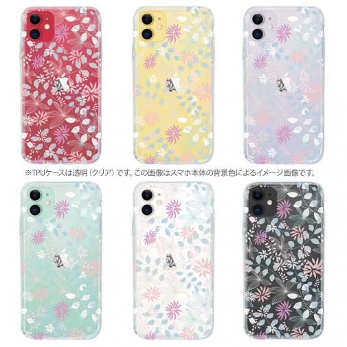 【TPU】春花＆夏花 ピンク＆ブルー