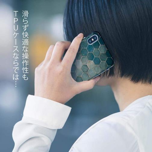 【TPU】トルコタイル風 ブルー