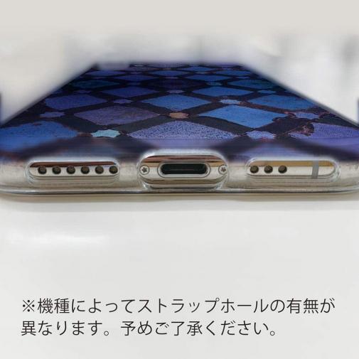 【TPU】トルコタイル風 ディープブルー