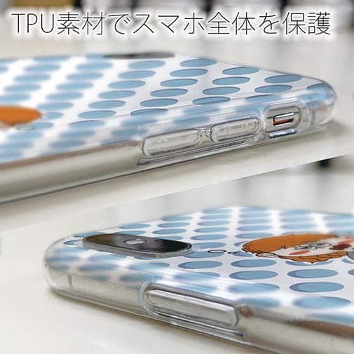 【Pariko】【TPUケース】眠い朝 アメコミ