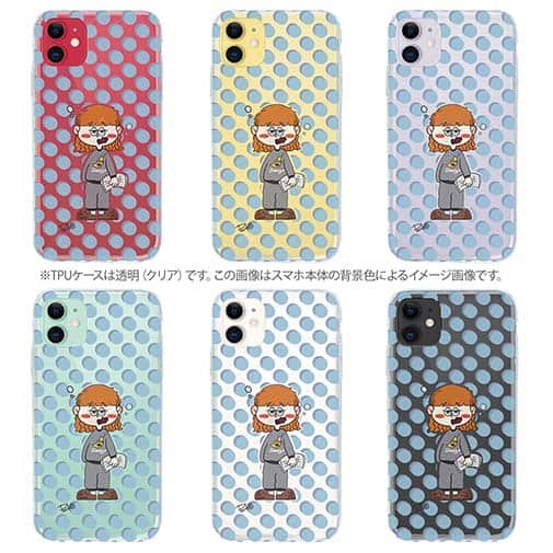 【Pariko】【TPUケース】眠い朝 アメコミ