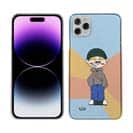 【Pariko】【TPUケース】金髪の男の子 アメコミ