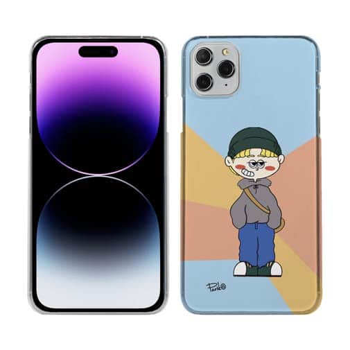 【Pariko】【TPUケース】金髪の男の子 アメコミ