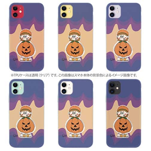 【Pariko】【TPUケース】かぼちゃの女の子 アメコミ