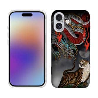 【TPU】【彫姫】龍虎（カラー）　和彫りデザイン