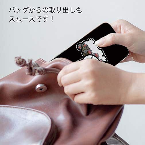 【TPU】【彫姫】TATTOO HURTS 猫（ブラック）　和彫りデザイン