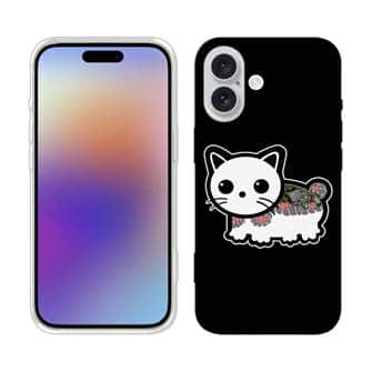 【TPU】【彫姫】TATTOO HURTS 猫（ブラック）　和彫りデザイン