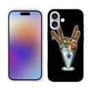 【TPU】【彫姫】ドクロパフェ？（ブラック）　和彫りデザイン