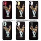 【TPU】【彫姫】ドクロパフェ？（ブラック）　和彫りデザイン