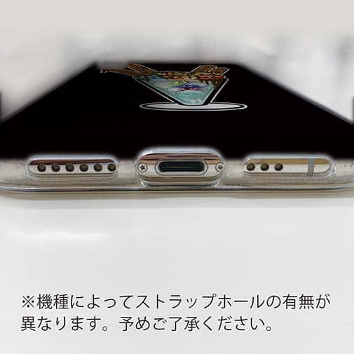 【TPU】【彫姫】ドクロパフェ？（ブラック）　和彫りデザイン