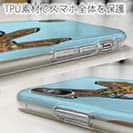 【TPU】【彫姫】ドクロパフェ？（ライトブルー）　和彫りデザイン