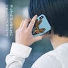 【TPU】【彫姫】ドクロパフェ？（ライトブルー）　和彫りデザイン