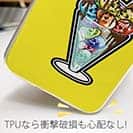 【TPU】【彫姫】ドクロパフェ？（イエロー）　和彫りデザイン