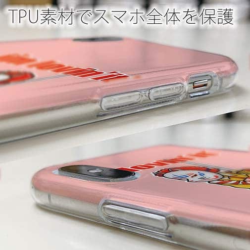 【TPU】【彫姫】I'm lovin'it（ピンク）　和彫りデザイン