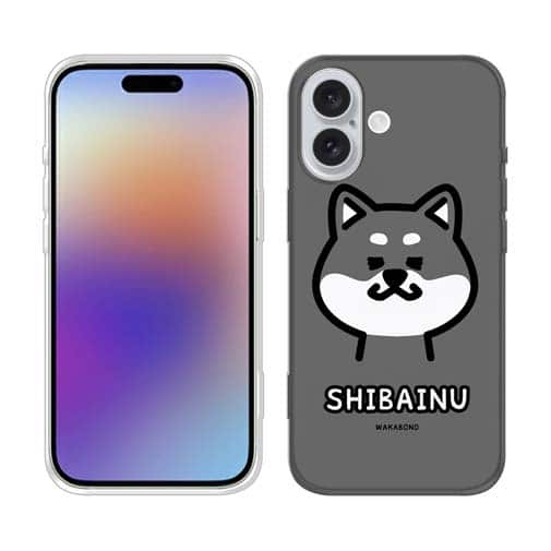 【TPU】【ワカボンド】WAKAMAKAシリーズ 柴犬のシバクロ