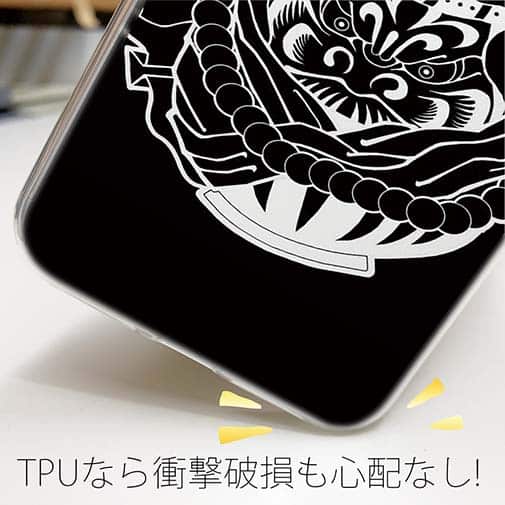 【TPU】【彫姫】弁慶達磨（ブラック）