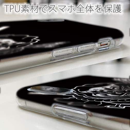 【TPU】【彫姫】弁慶達磨（ブラック）