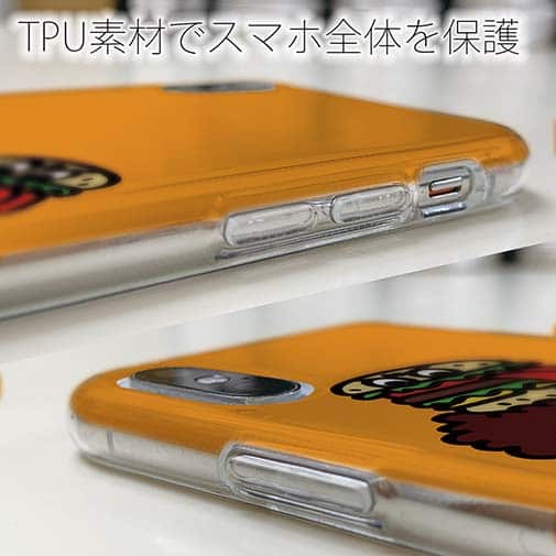 【TPU】【ワカボンド】WAKAMAKAシリーズ アフロくんとハンバーガーペロリ