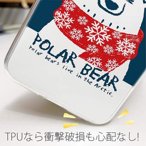 【TPU】シロクマさんとマフラー(wakat)