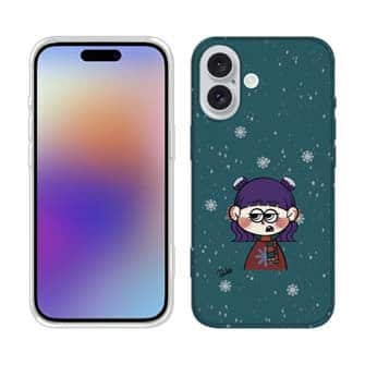 【Pariko】【TPUケース】冬の女の子