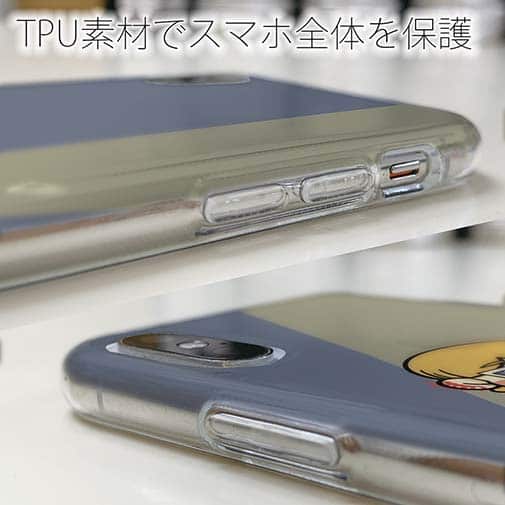 【Pariko】【TPUケース】映画をみる女の子