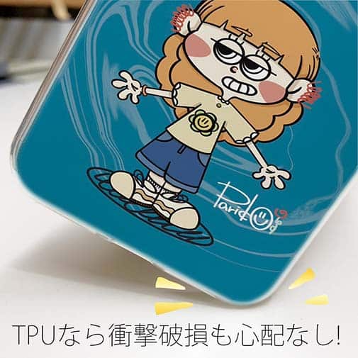 【Pariko】【TPUケース】おしゃれな女の子
